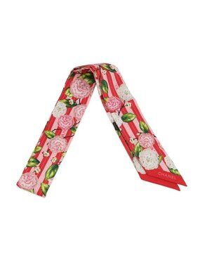 Chanel Scarf Flower CC Logo Bandeau